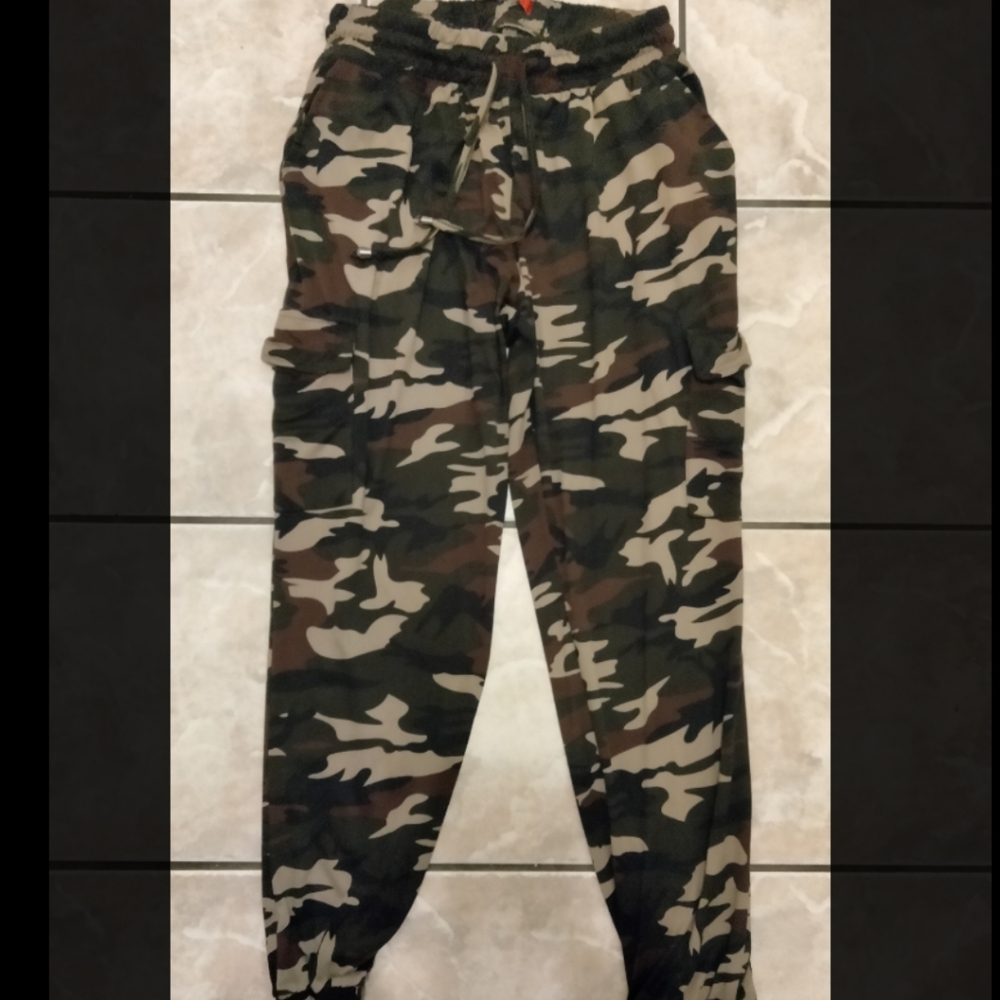 Camouflage Joggers casual pants